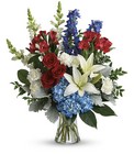 Colorful Tribute Bouquet from Backstage Florist in Richardson, Texas
